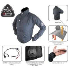 Gears Canada 12V Womens Gen-X4 Heated Jacket Liner 12 Gears Canada 12V Womens Gen-X4 Heated Jacket Liner -Hestra Clothing Store gears canada 12v women s gen x4 heated jacket liner 122