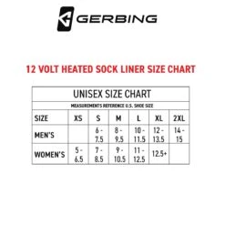 Gerbing 12V Heated Sock Liners -Hestra Clothing Store gerbing 12v heated sock liners 156