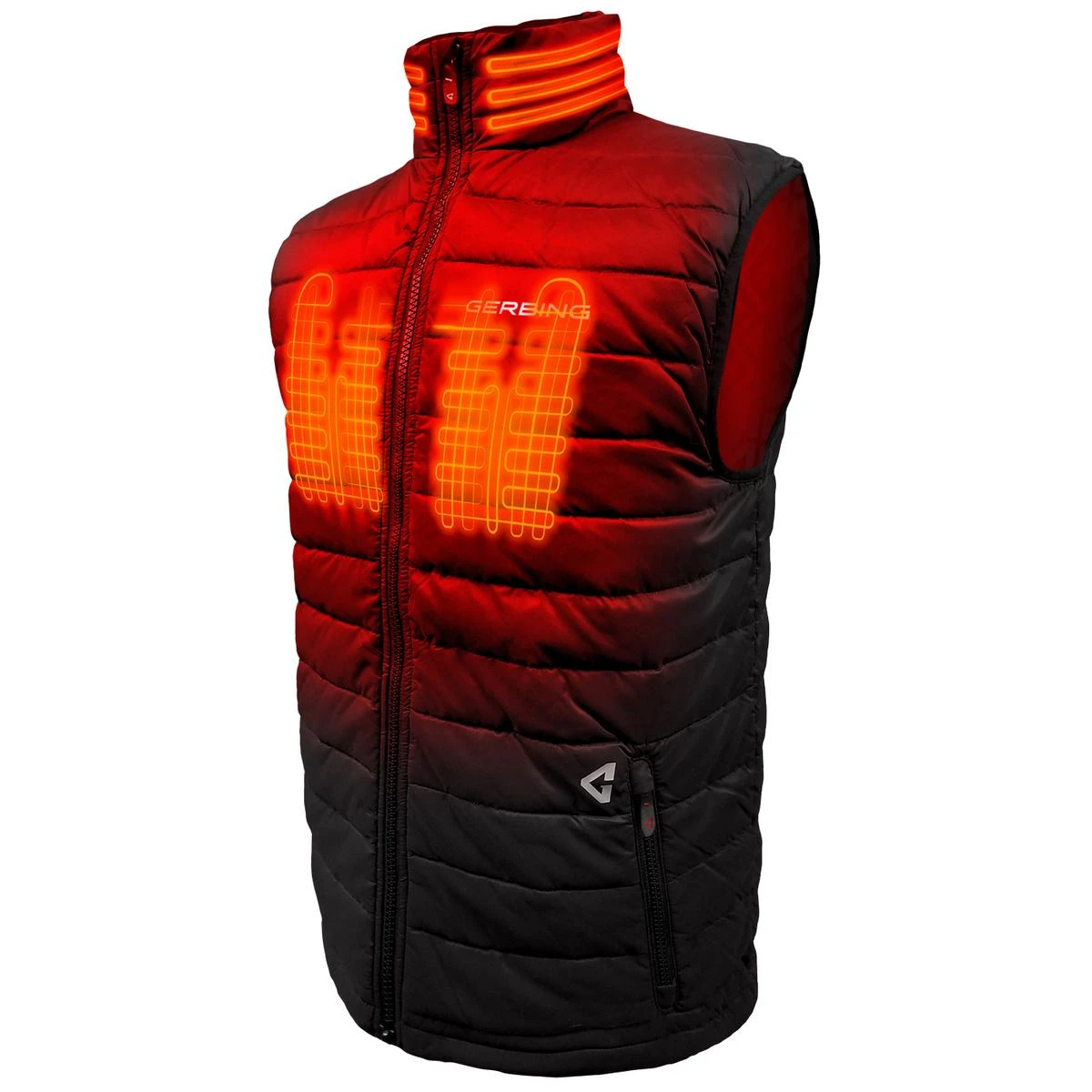 Gerbing 7V Mens Khione Puffer Heated Vest 2.0 3 Gerbing 7V Mens Khione Puffer Heated Vest 2.0