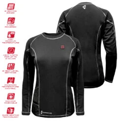Gerbing 7V Womens Battery Heated Shirt -Hestra Clothing Store gerbing 7v women s battery heated shirt 169