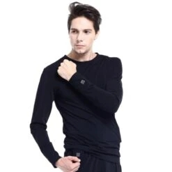 Glovii 7V Battery Heated Shirt - Black -Hestra Clothing Store glovii 7v battery heated shirt 83