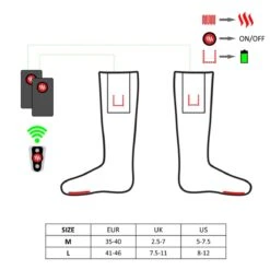 Glovii Heated Socks With Remote 13 Glovii Heated Socks With Remote -Hestra Clothing Store glovii heated socks with remote 106