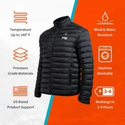 Gobi Heat Mens Wolf 3 Zone Heated Jacket -Hestra Clothing Store gobi heat men s wolf 3 zone heated jacket 241
