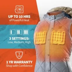 Gobi Heat Womens Cirrus Heated Vest -Hestra Clothing Store gobi heat women s cirrus heated vest 116