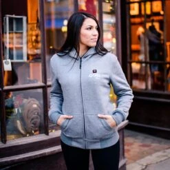 Gobi Heat Womens Ridge 3 Zone Heated Hoodie -Hestra Clothing Store gobi heat women s ridge 3 zone heated hoodie 276