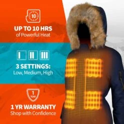 Gobi Heat Womens Terra Heated Parka -Hestra Clothing Store gobi heat women s terra heated parka 16