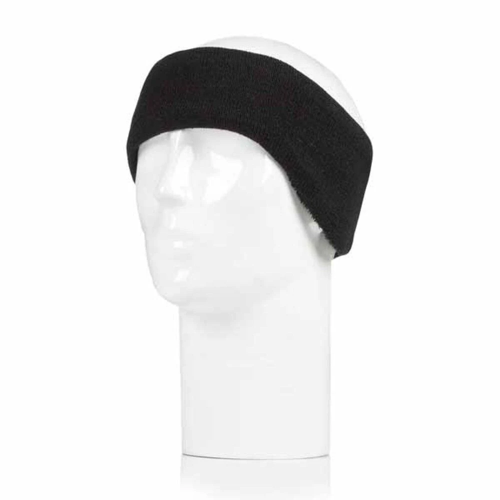 Heat Holders Mens Evan Contoured Headband - Black 3 Heat Holders Mens Evan Contoured Headband - Black