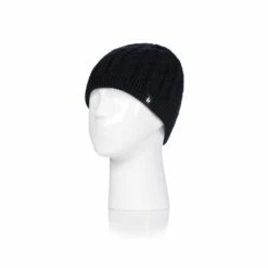 Heat Holders Womens Alesund Solid Cable Knit Hat