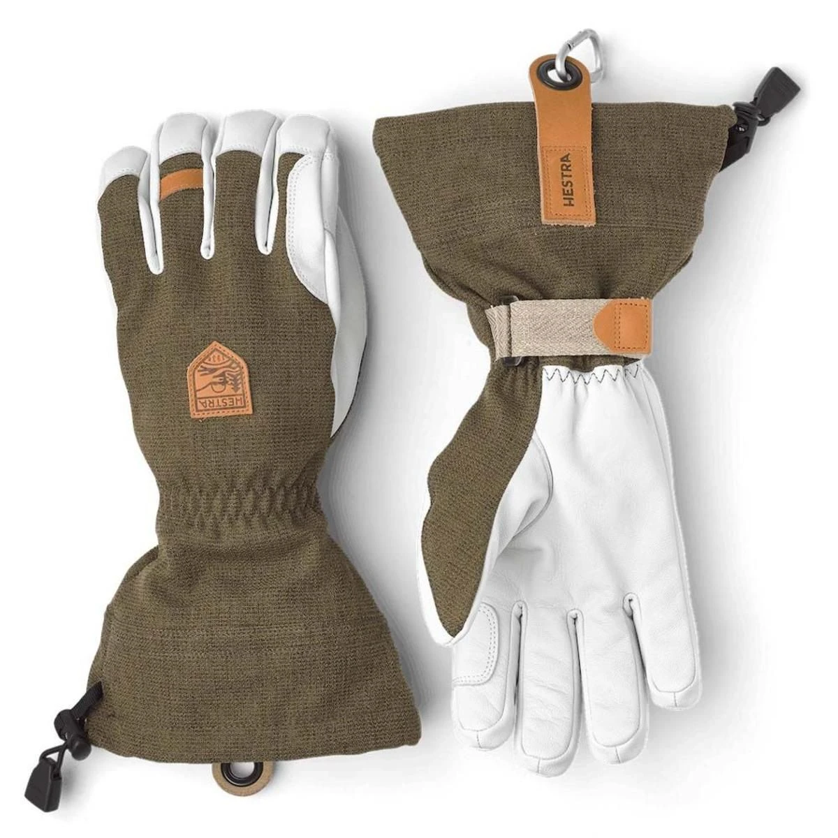 Hestra Army Leather Patrol Gauntlet 5-Finger Gloves 3 Hestra Army Leather Patrol Gauntlet 5-Finger Gloves