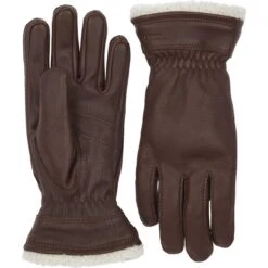 Hestra Ladies Deerskin Primaloft Glove -Hestra Clothing Store hestra deerskin primaloft glove 63