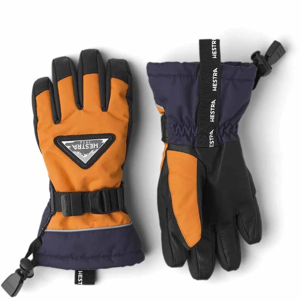 Hestra Skare CZone Jr. 5-Finger Gloves 6 Hestra Skare CZone Jr. 5-Finger Gloves - Image 4