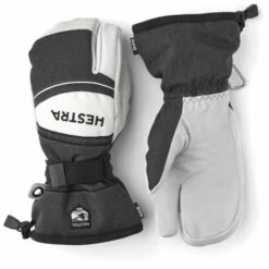 Hestra Unisex Army Leather Coach Czone 3-Finger Gloves