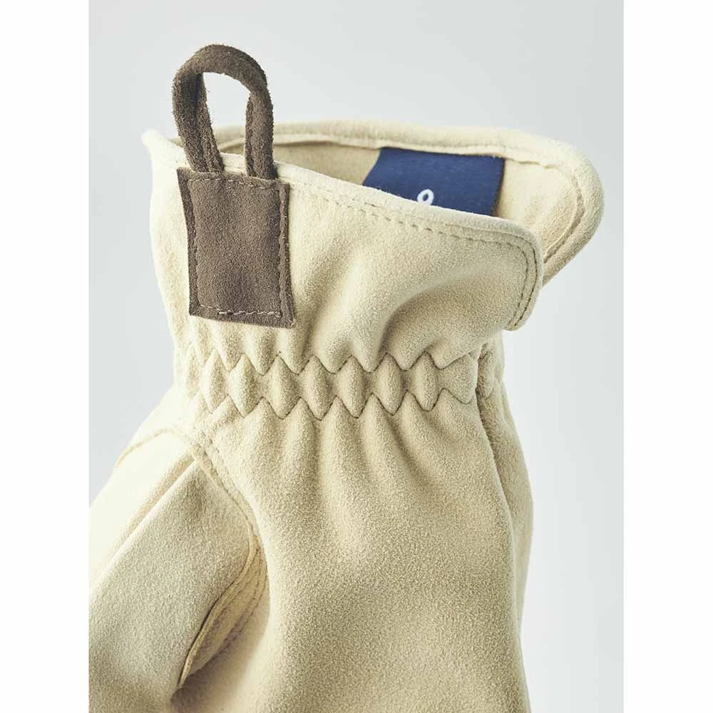 Hestra Unisex Chamois Leather Work Gloves 4 Hestra Unisex Chamois Leather Work Gloves - Image 2