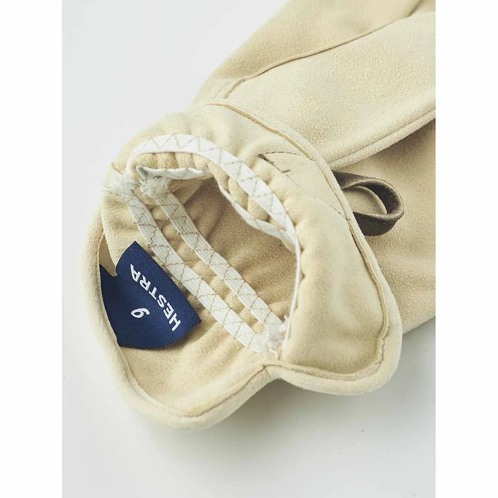 Hestra Unisex Chamois Leather Work Gloves 5 Hestra Unisex Chamois Leather Work Gloves - Image 3