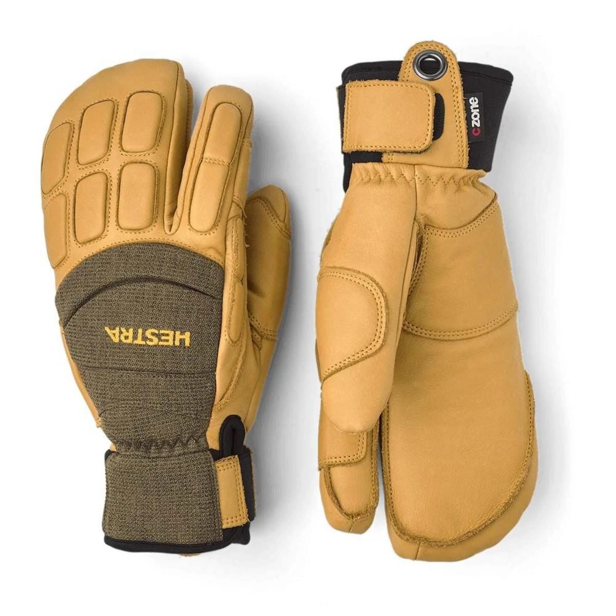 Hestra Vertical Cut CZone 3-Finger Gloves 3 Hestra Vertical Cut CZone 3-Finger Gloves