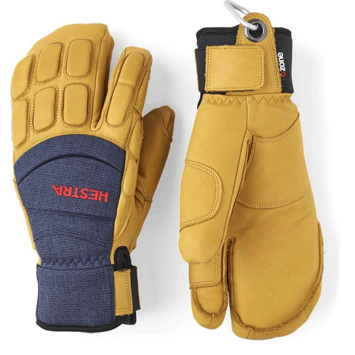 Hestra Vertical Cut CZone 3-Finger Gloves 6 Hestra Vertical Cut CZone 3-Finger Gloves - Image 4