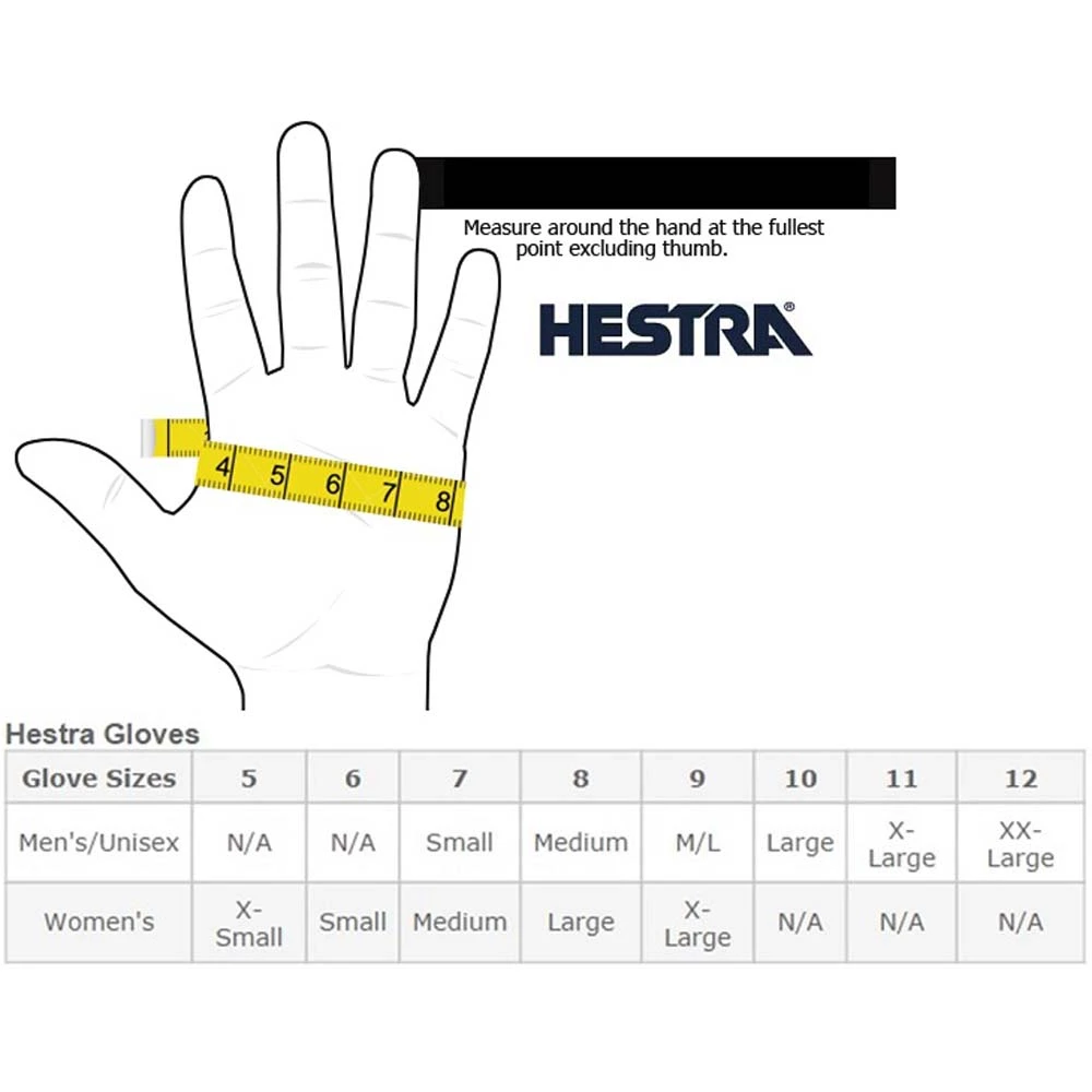 Hestra Vertical Cut CZone 5-Finger Gloves 11 Hestra Vertical Cut CZone 5-Finger Gloves - Image 9