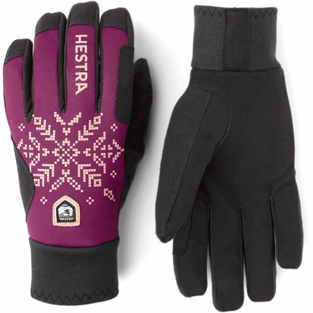 Hestra Womens XC Primaloft 5-Finger Gloves 5 Hestra Womens XC Primaloft 5-Finger Gloves - Image 3