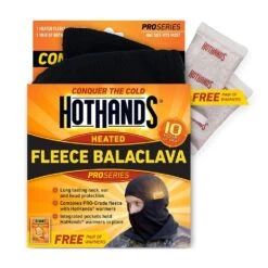 Hestra Clothing Store -Hestra Clothing Store hothands heated fleece balaclava black 60