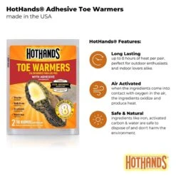 HotHands Toasti Toes 8 Hour Toe Warmers - 40 Pack Case 11 HotHands Toasti Toes 8 Hour Toe Warmers - 40 Pack Case -Hestra Clothing Store hothands toasti toes 8 hour toe warmers 40 pack case 85