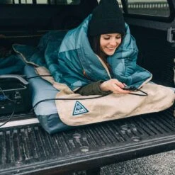 Ignik Flipside Heated Bed Cover - Tan -Hestra Clothing Store ignik flipside heated bed cover tan 16