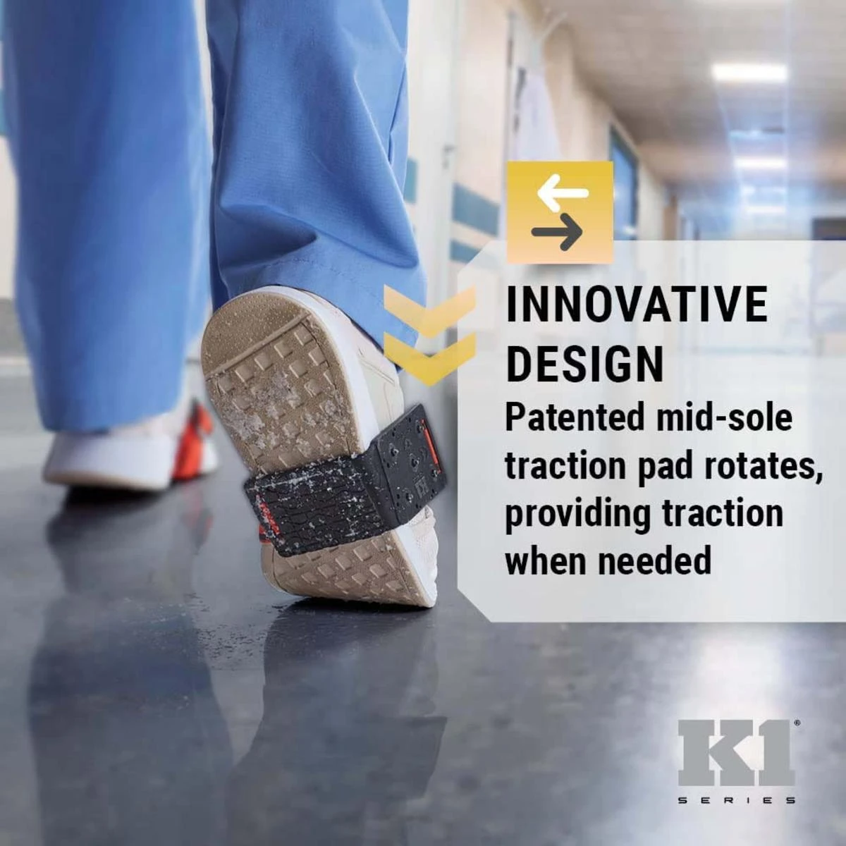 K1 Ice Cleats Mid-Sole Ice Cleats Slim Profile 6 K1 Ice Cleats Mid-Sole Ice Cleats Slim Profile - Image 4