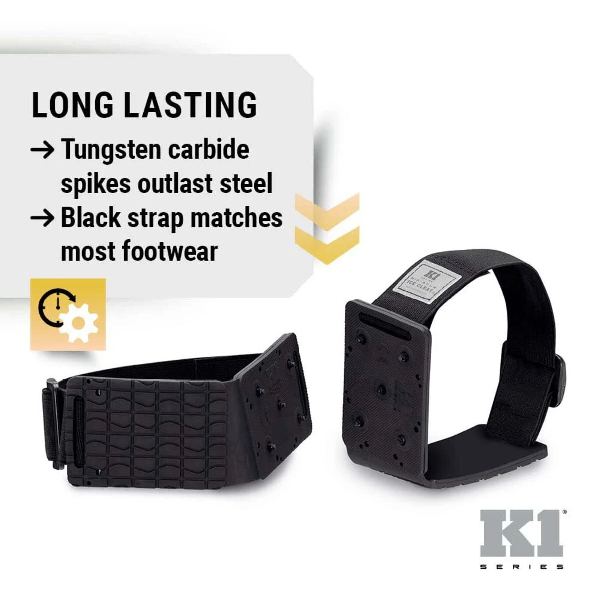 K1 Ice Cleats Mid-Sole Ice Cleats Slim Profile 8 K1 Ice Cleats Mid-Sole Ice Cleats Slim Profile - Image 6