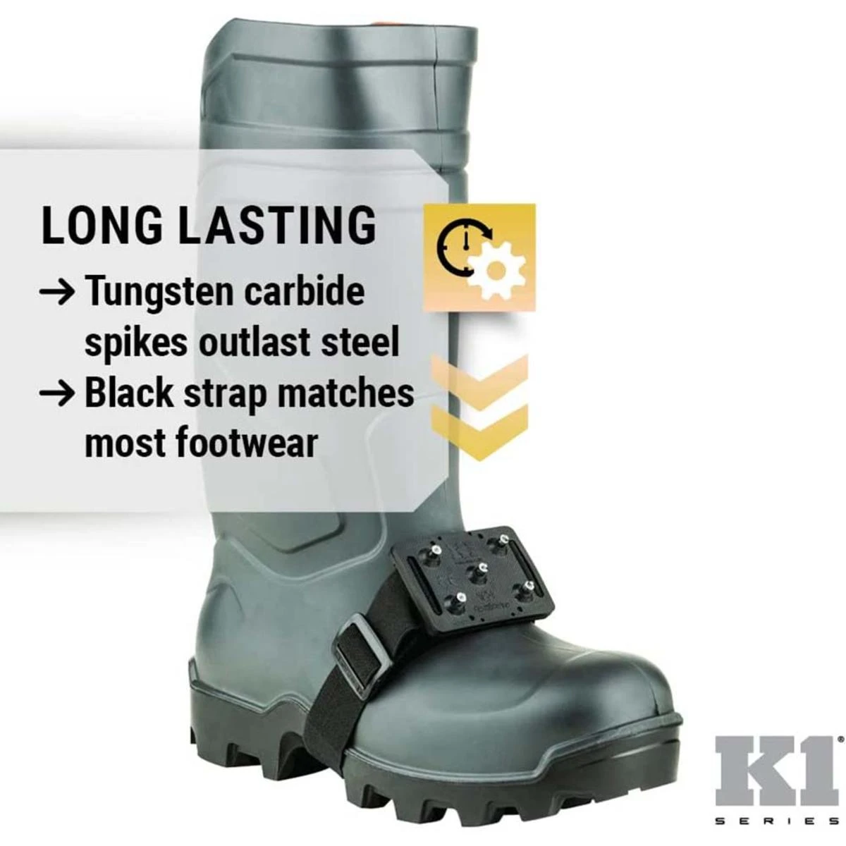 K1 Ice Cleats Original Mid-Sole Ice Cleats High-Profile 11 K1 Ice Cleats Original Mid-Sole Ice Cleats High-Profile - Image 9