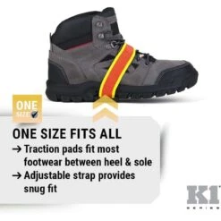 K1 Ice Cleats Original Mid-Sole Ice Cleats Low-Profile Intrinsic - Hi-Vis -Hestra Clothing Store k1 ice cleats original mid sole ice cleats low profile intrinsic hi vis 126