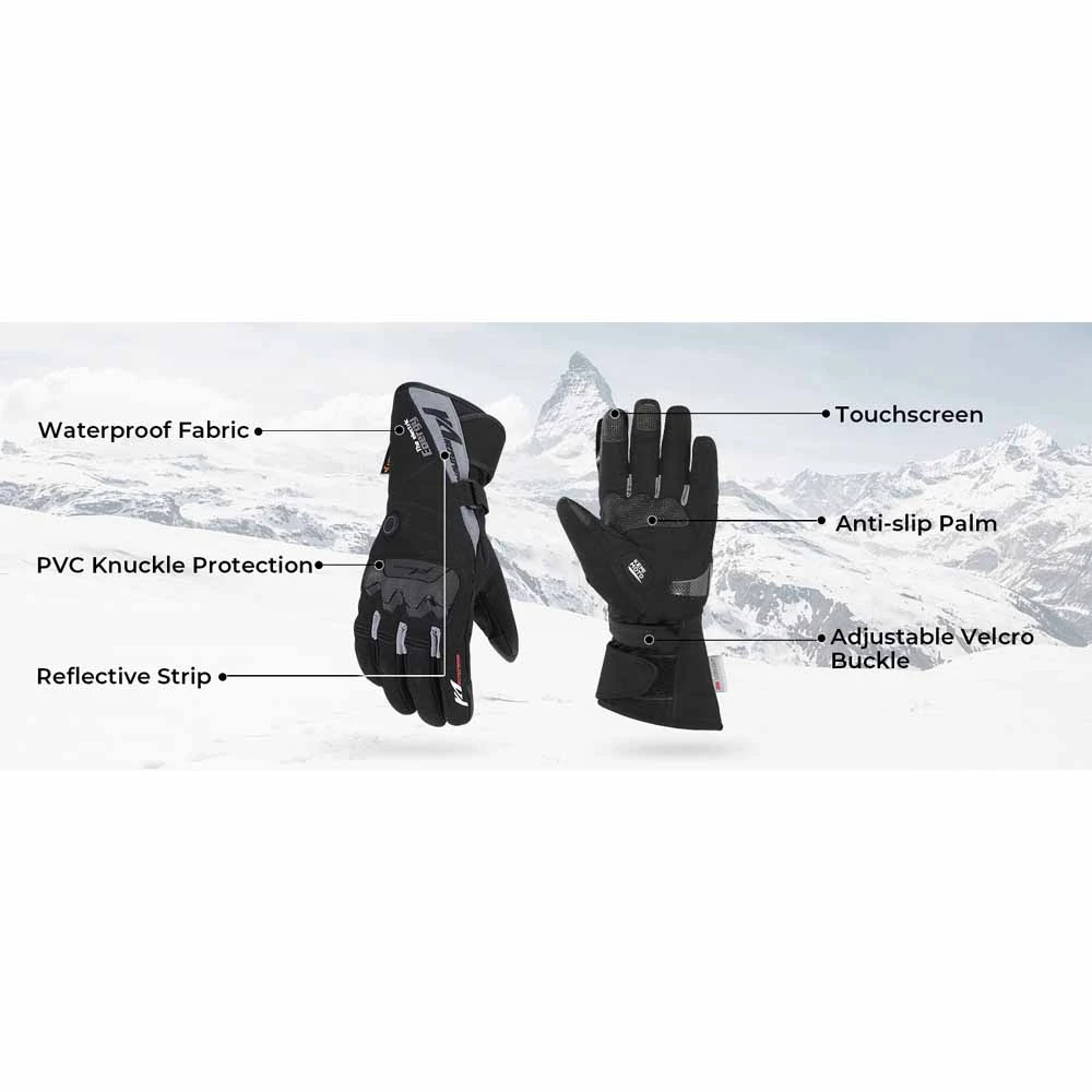 Kemimoto Motorcycle & Snowmobile 7V Heated Gloves 4 Kemimoto Motorcycle & Snowmobile 7V Heated Gloves - Image 2