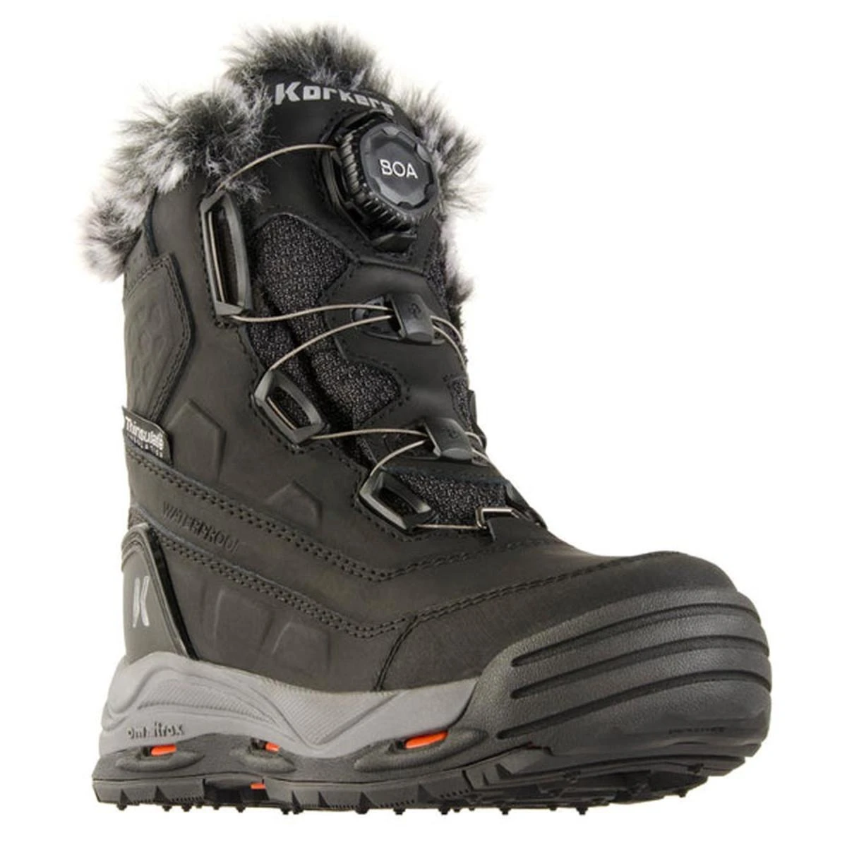 Korkers Womens Snowmageddon Boa Winter Boots With SnowTrac Sole 4 Korkers Womens Snowmageddon Boa Winter Boots With SnowTrac Sole - Image 2