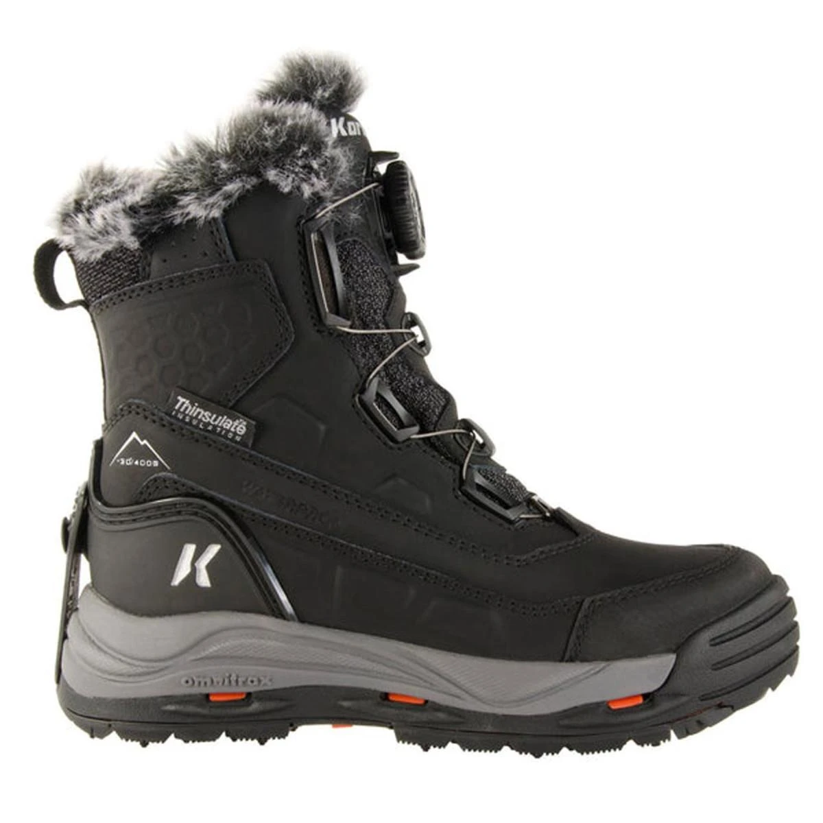 Korkers Womens Snowmageddon Boa Winter Boots With SnowTrac Sole 7 Korkers Womens Snowmageddon Boa Winter Boots With SnowTrac Sole - Image 5