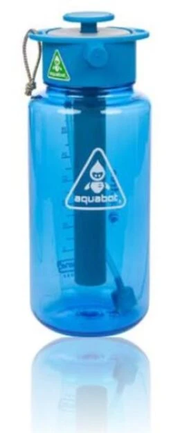 Lunatec Aquabot Comet 1000mL Water Bottle - Blue