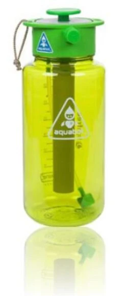 Lunatec Aquabot Comet 1000mL Water Bottle - Green