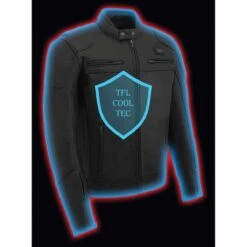 Milwaukee Leather 7.4V Mens True All Seasons Leather Jacket With Heated And Cool Technology -Hestra Clothing Store milwaukee leather 7 4v men s true all seasons leather jacket with heated and cool technology 100