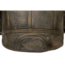 Milwaukee Leather Mens Brown Distressed Scooter Jacket -Hestra Clothing Store milwaukee leather men s brown distressed scooter jacket 124