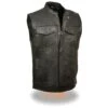 Milwaukee Leather Mens Open Neck Snap/Zip Front Club Style Vest 2 Milwaukee Leather Mens Open Neck Snap/Zip Front Club Style Vest -Hestra Clothing Store milwaukee leather men s open neck snap zip front club style vest 84