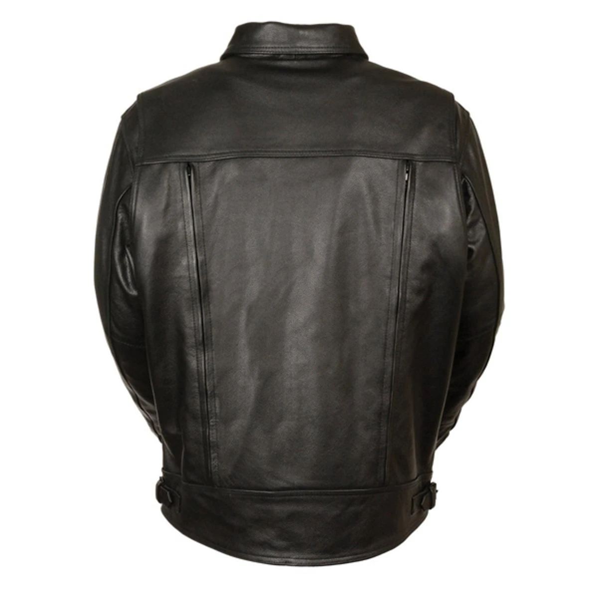 Milwaukee Leather Mens Utility Pocket Vented Cruiser Jacket 5 Milwaukee Leather Mens Utility Pocket Vented Cruiser Jacket - Image 3