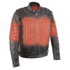 Milwaukee Leather Mens 12V Heated Motorcycle Jacket 12 Milwaukee Leather Mens 12V Heated Motorcycle Jacket -Hestra Clothing Store milwaukee leather men s vented scooter jacket with heated technology 137