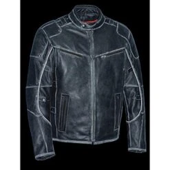 Milwaukee Leather Mens Vintage Distressed Triple Vented Jacket -Hestra Clothing Store milwaukee leather men s vintage distressed triple vented jacket 118