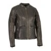 Milwaukee Leather Womens Lightweight Scuba Racer Jacket