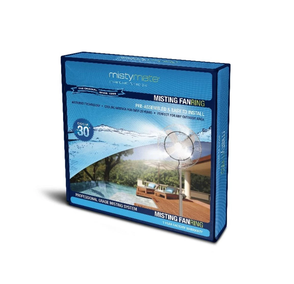 Misty Mate Misting Fan Ring Kit Attachment 3 Misty Mate Misting Fan Ring Kit Attachment