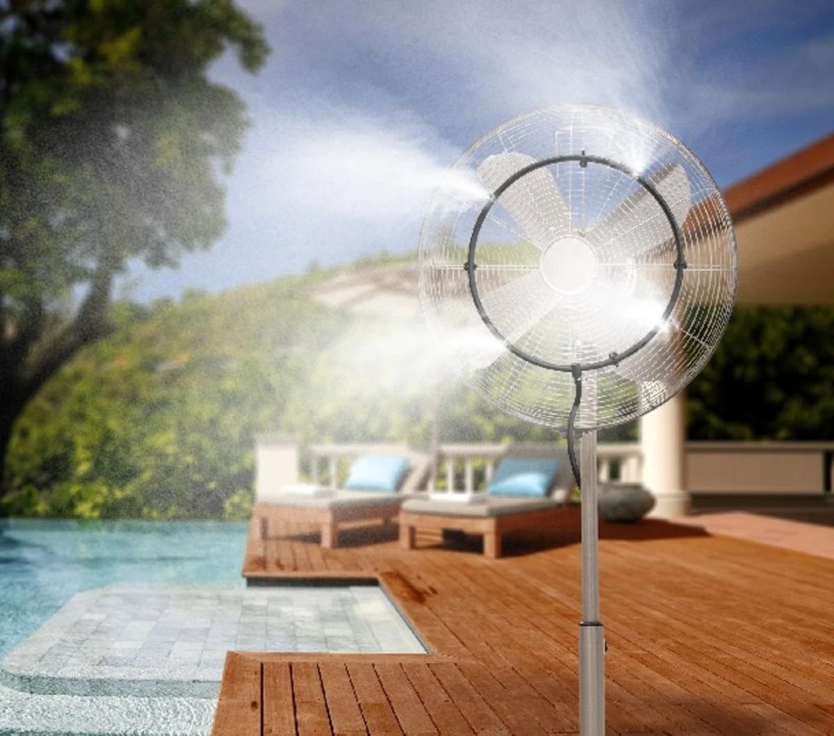 Misty Mate Misting Fan Ring Kit Attachment 4 Misty Mate Misting Fan Ring Kit Attachment - Image 2