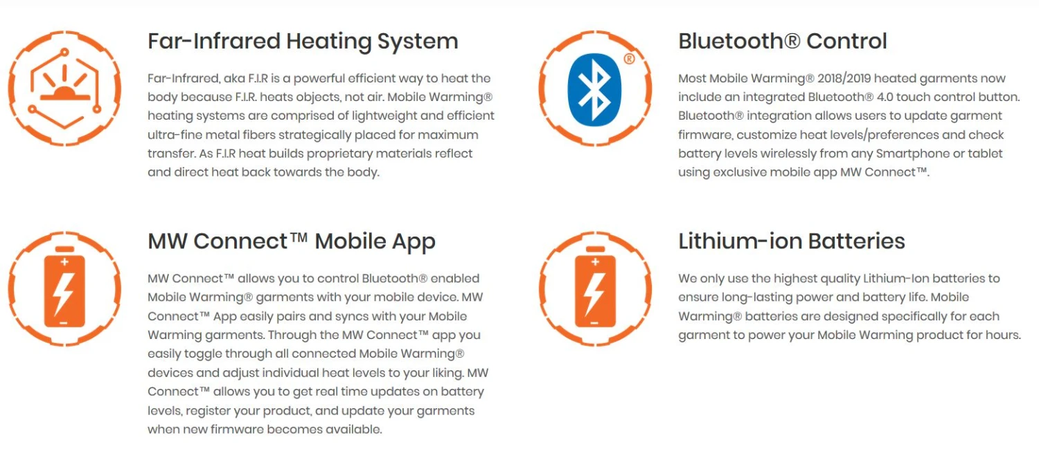 Mobile Warming 12V Mens Foreman Heated Work Jacket - 2020 Model 8 Mobile Warming 12V Mens Foreman Heated Work Jacket - 2020 Model - Image 6