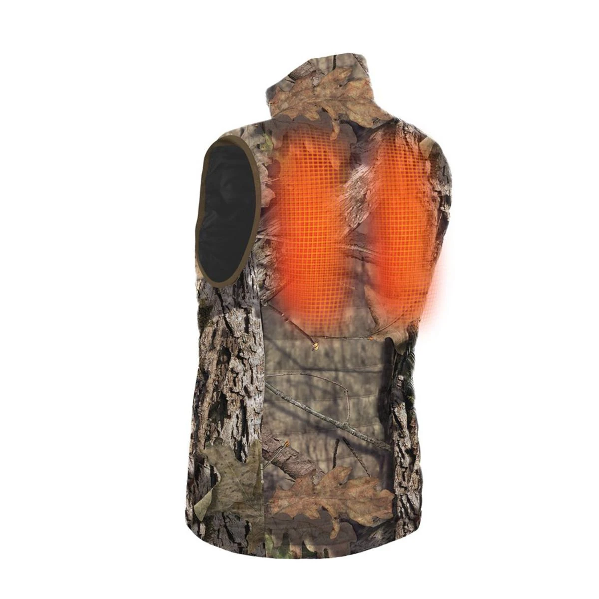 Mobile Warming 12V Mens Summit Heated Vest - Mossy Oak Country 7 Mobile Warming 12V Mens Summit Heated Vest - Mossy Oak Country - Image 5