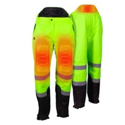 Mobile Warming 7.4V Mens Hi-Vis Heated Rain Pant -Hestra Clothing Store mobile warming 7 4v men s hi vis heated rain pant 104