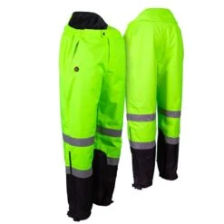 Mobile Warming 7.4V Mens Hi-Vis Heated Rain Pant -Hestra Clothing Store mobile warming 7 4v men s hi vis heated rain pant 105