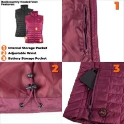 Mobile Warming 7.4V Womens Backcountry Heated Vest 19 Mobile Warming 7.4V Womens Backcountry Heated Vest -Hestra Clothing Store mobile warming 7 4v women s backcountry heated vest 233