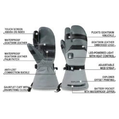 Mount Tec Explorer 5 Heated Performance 3 - Finger Ski Gloves 13 Mount Tec Explorer 5 Heated Performance 3 - Finger Ski Gloves -Hestra Clothing Store mount tec explorer 5 heated performance 3 finger ski gloves 8