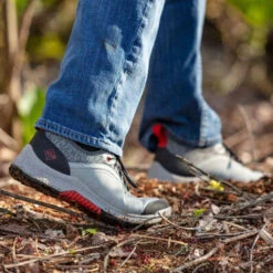 Muck Mens Outscape Lace Up Shoes - Grey -Hestra Clothing Store muck men s outscape lace up shoes grey 148